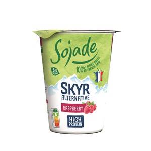 DESER TYPU SKYR PROTEIN SOJOWY MALINOWY BIO 400 g SOJADE