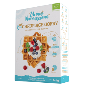MIESZANKA NA GOFRY BEZGLUTENOWA BIO 240 g ZDROWO NAMIESZANE