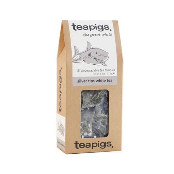 HERBATA SILVER TIPS WHITE PIRAMIDKI 15 SZT TEAPIGS