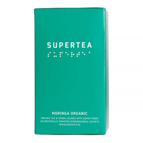 HERBATA MORINGA ORGANIC 20 SASZ SUPERTEA