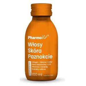 SHOT KOLAGEN NA WŁOSY, SKÓRĘ, PAZNOKCIE BEZGL 100 ml PHARMOVIT