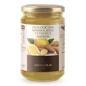 MARMOLADA Z CYTRYN Z IMBIREM BIO 360 g AGRISICILIA