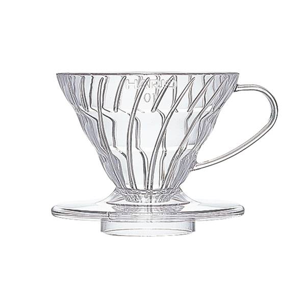 DRIPPER HARIO PLASTIKOWY V60-01 CLEAR