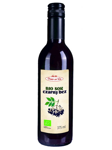 SOK CZARNA PORZECZKA B/CUK BIO 375 ML PROSTO ZE WSI
