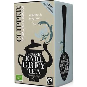 HERBATA CZARNA EARL GREY FAIR TRADE BIO 40 g CLIPPER