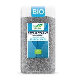 SEZAM CZARNY NIEŁUSKANY BIO 400 g BIO PLANET