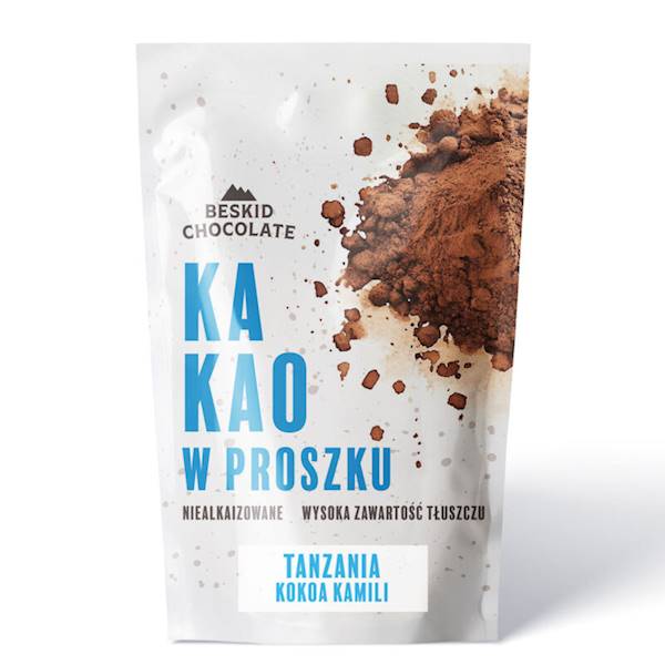 KAKAO W PROSZKU 100% TANZANIA 200G BESKID CHOCOLATE