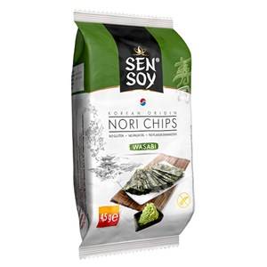 CHIPSY NORI WASABI BEZGL 4,5 g SEN SOY