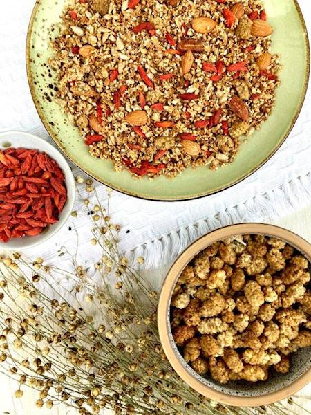 GRANOLA Z SAMOPSZY SUPERFOODS ONLY GREEN 325G