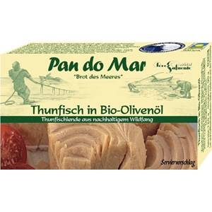 TUŃCZYK BONITO W BIO OLIWIE EXTRA VIRGIN 120 g PAN DO MAR