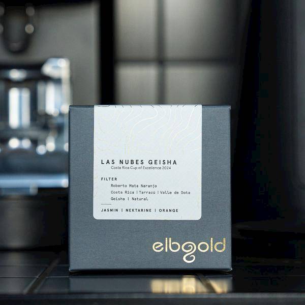 KAWA LAS NUBES GEISHA  Cup of Excellence FILTR ZIARNO  250g ELBGOLD 