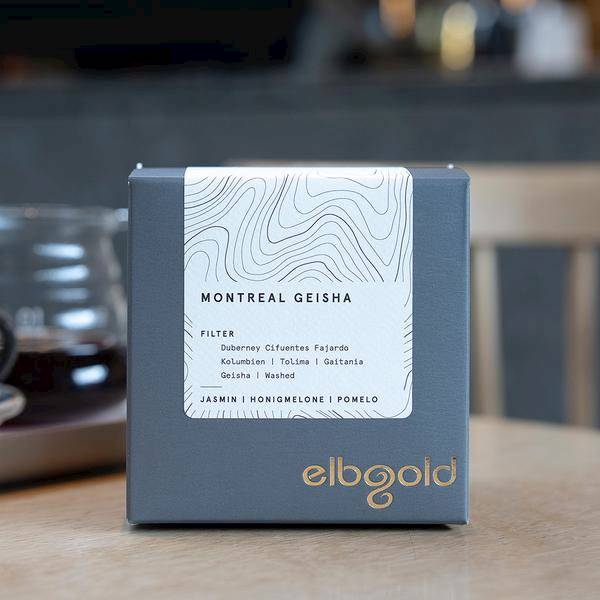 KAWA MONTREAL GEISHA ESPRESSO ZIARNO 250g ELBGOLD