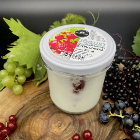 JOGURT KROWI OWOCOWY 350 ML CHRUŚNIAK