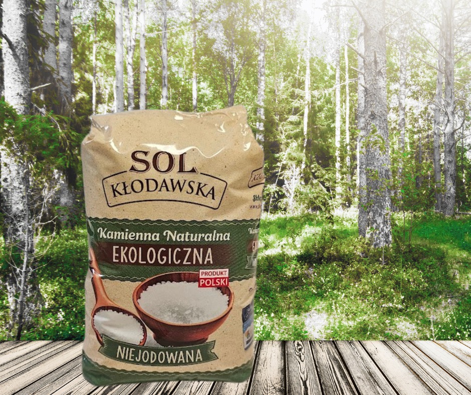 SÓL KŁODAWSKA KAMIENNA NATURALNA EKOLOGICZNA NIEJOD 1,1KG