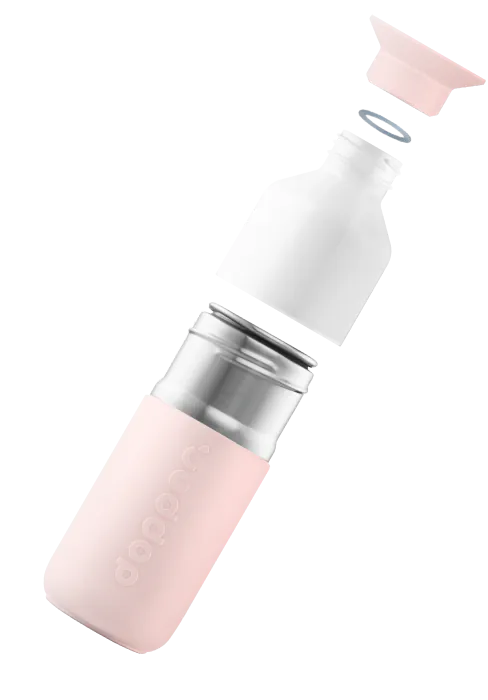 Butelka Dopper Stalowa 350ml Soft Pink