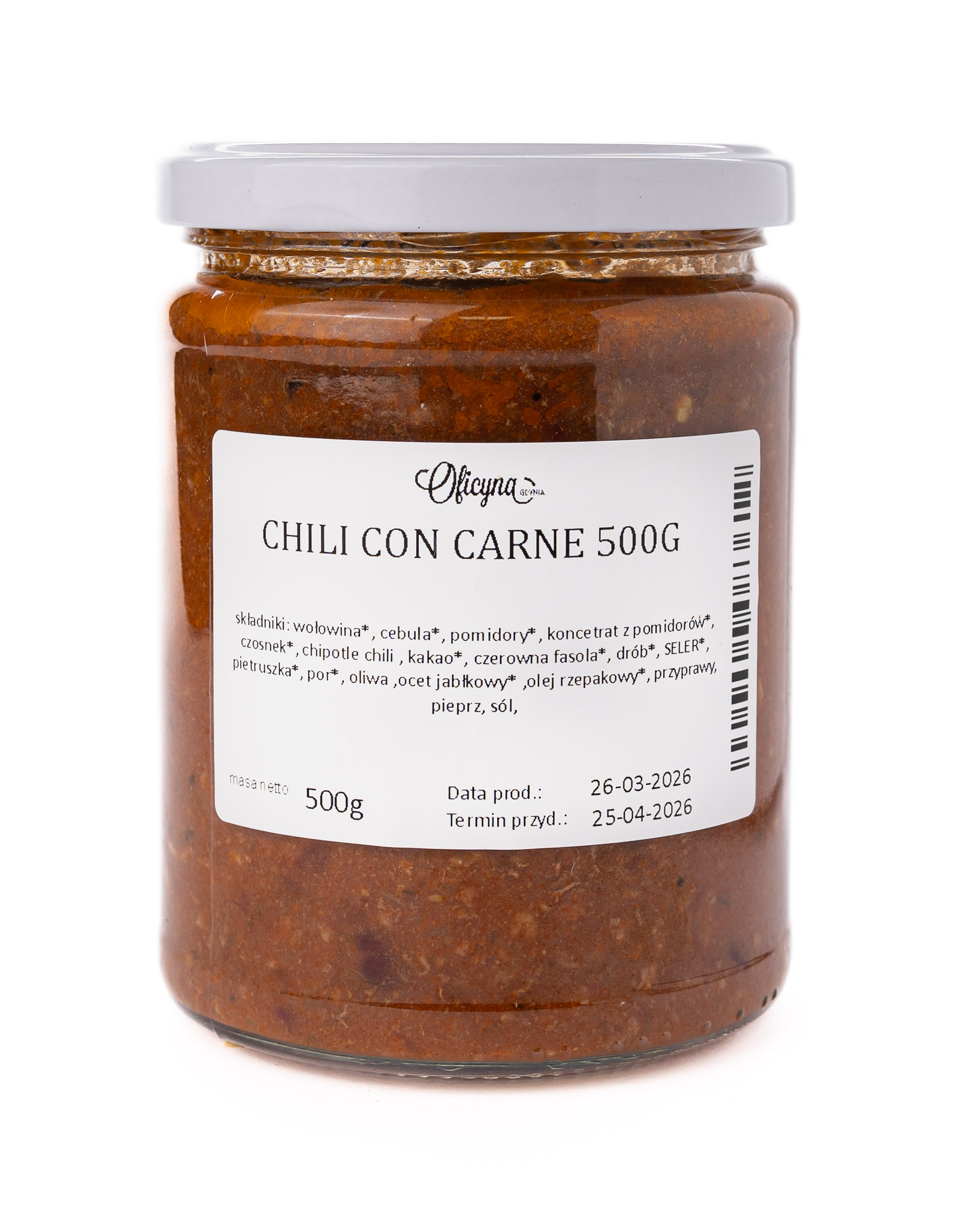 CHILI CON CARNE 500G 