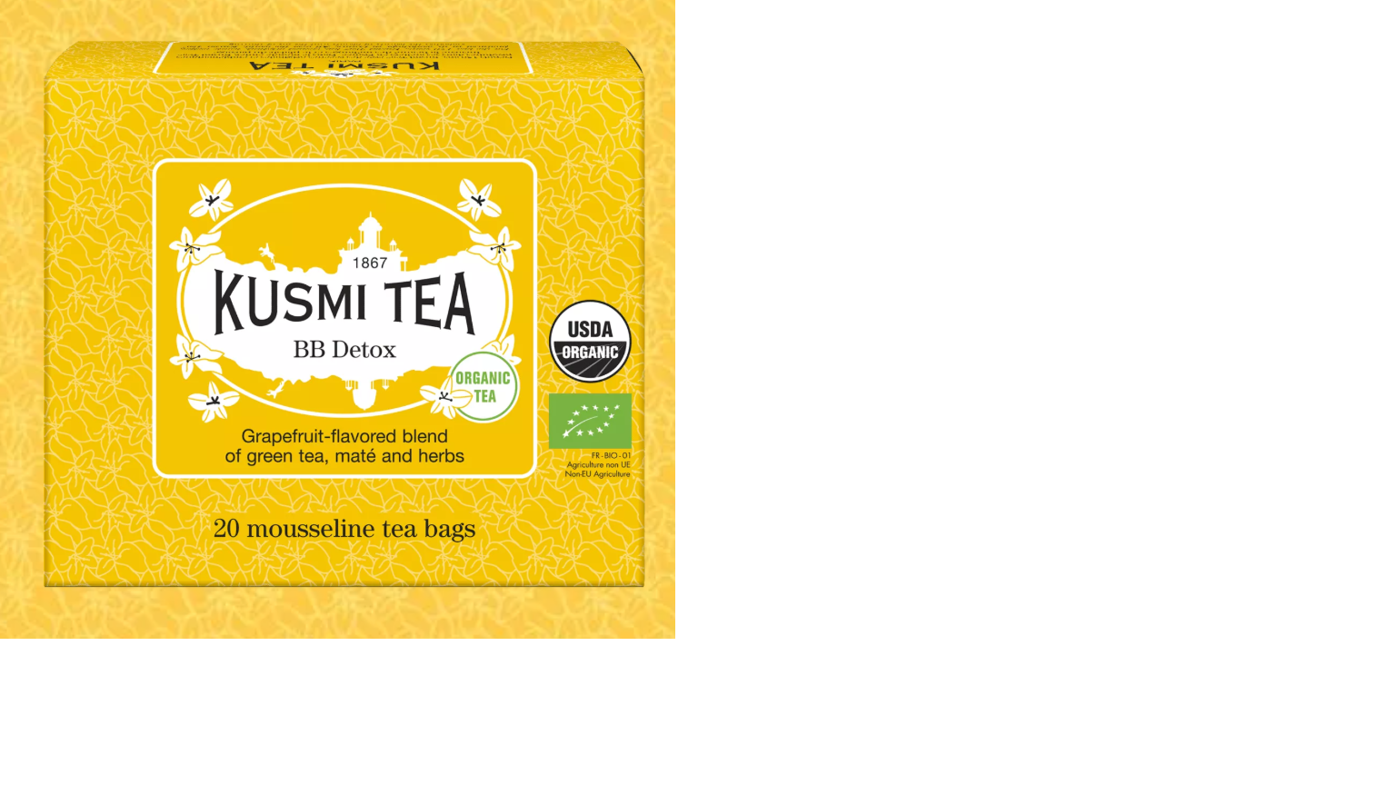 HERBATA KUSMI BIO BB DETOX 20 SASZ