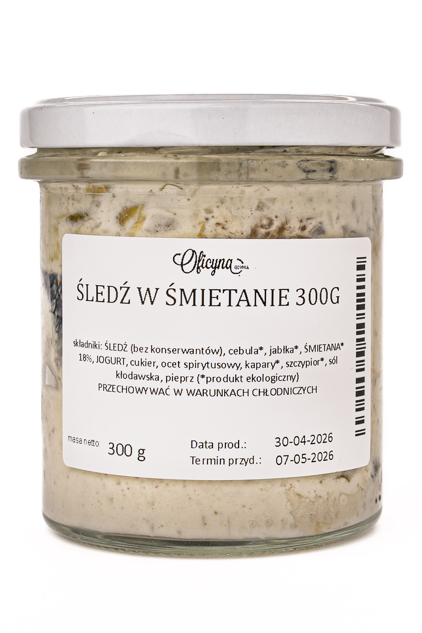 ŚLEDŹ W ŚMIETANIE 300G