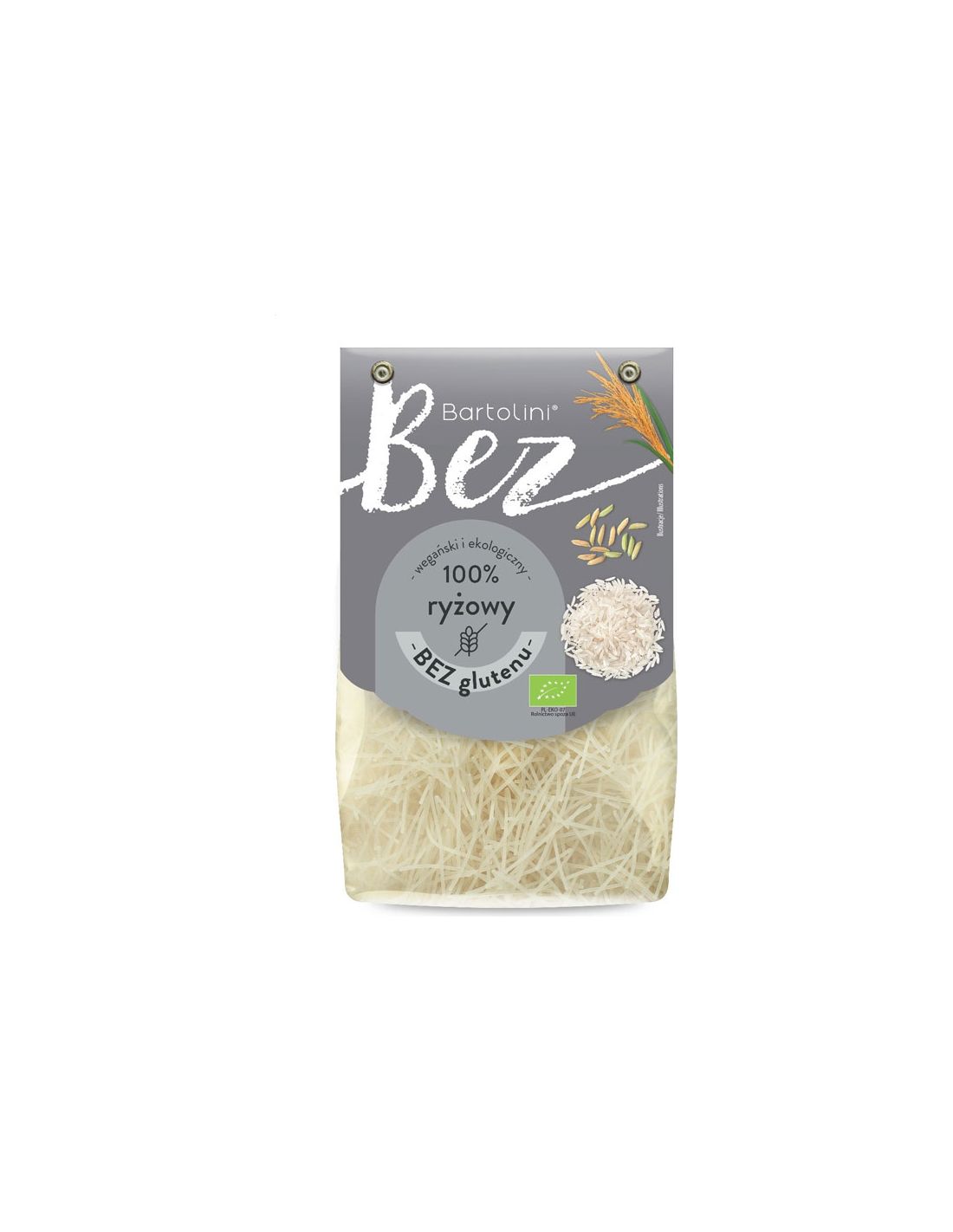 MAKARON RYŻOWY KRAJANKA BEZGL 250 G BARTOLINI