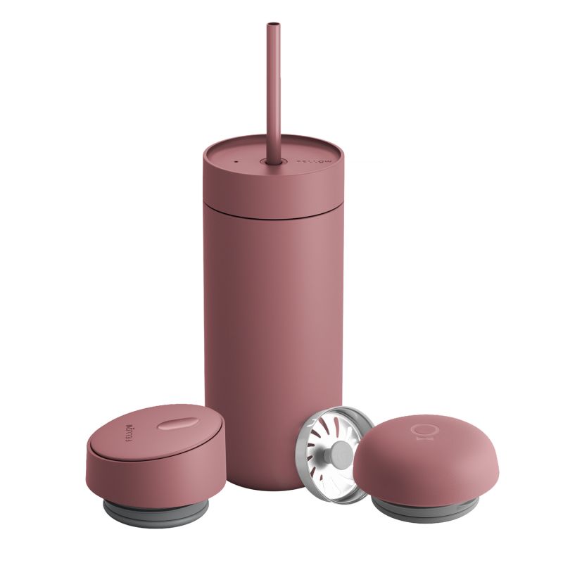 FELLOW KUBEK TERMICZNY CARTER MOVE MUG 3W1 474ML PUDROWY RÓŻOWY