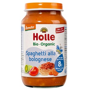 SPAGHETTI BOLOGNESE B/CUK OD 8 MIES DEMETER BIO 220 g HOLLE