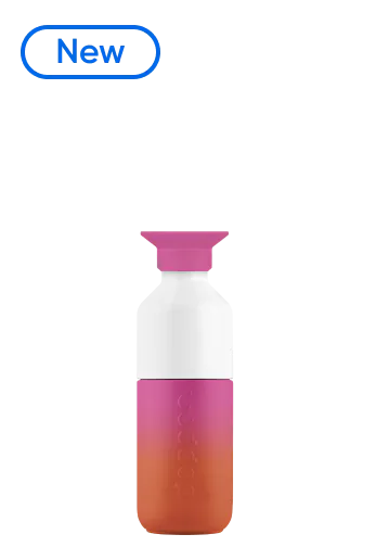 Butelka Dopper Stalowa Steel 350ml Sunset Pink