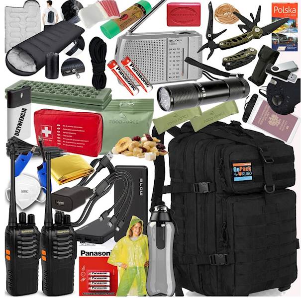71w1 walkie-talkie - Plecak ewakuacyjny GOPACK PB