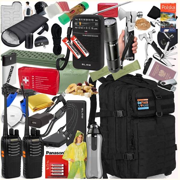 71w1 walkie-talkie - Plecak ewakuacyjny GOPACK PB