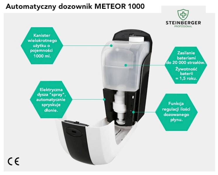 Dozownik Steinberger Meteor 1000 bezdotykowy