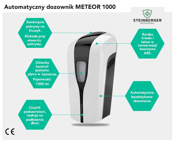 Dozownik Steinberger Meteor 1000 bezdotykowy