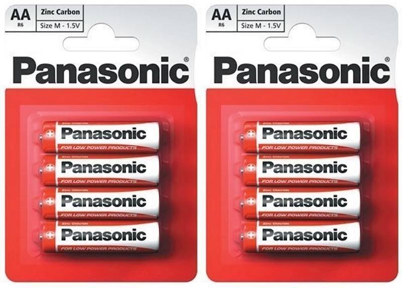 8 szt AA Panasonic duże paluszki