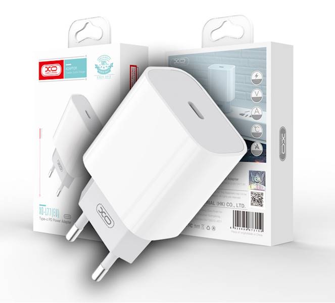 ŁADOWARKA KOSTKA DO SZYBKIEGO ŁADOWANIA 20W USB-C