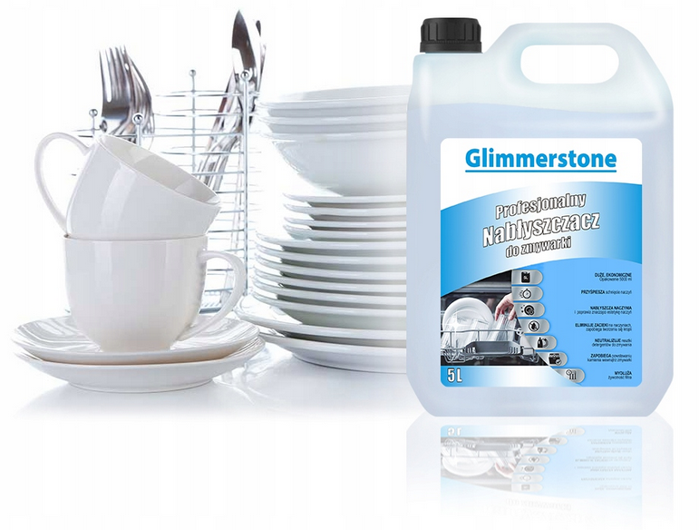 GLIMMERSTONE 5L NABŁYSZCZACZ PŁYN DO ZMYWARKI