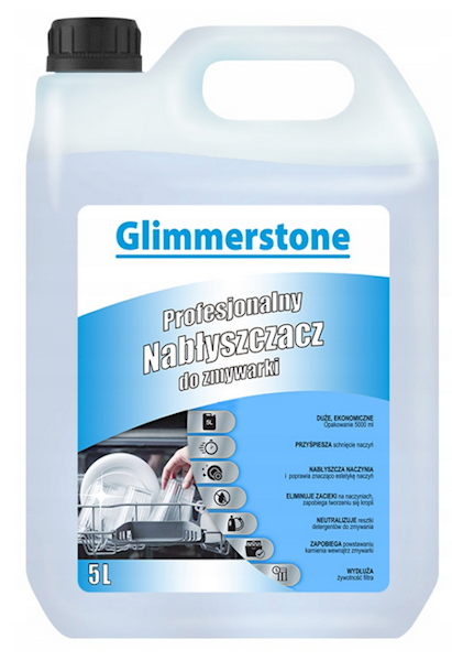 GLIMMERSTONE 5L NABŁYSZCZACZ PŁYN DO ZMYWARKI