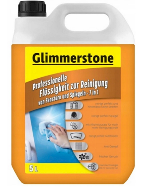 CHE000035 GLIMMERSTONE 5L PŁYN DO MYCIA SZYB OKIEN