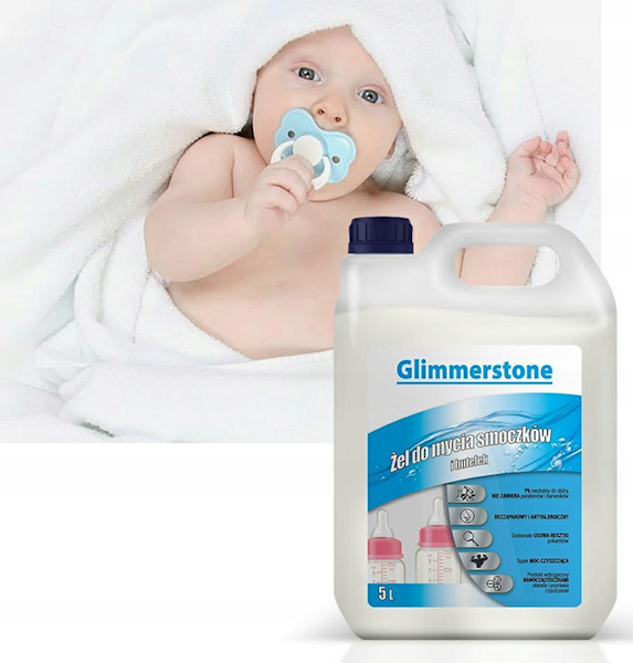 GLIMMERSTONE 5L ŻEL PŁYN DO MYCIA BUTELEK SMOCZKÓW