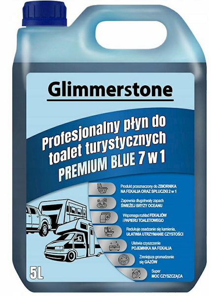 GLIMMERSTONE 5L PŁYN DO TOALET TURYSTYCZNYCH 7w1