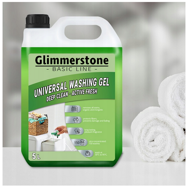 GLIMMERSTONE 5L ŻEL DO PRANIA UNIWERSALNY basic li