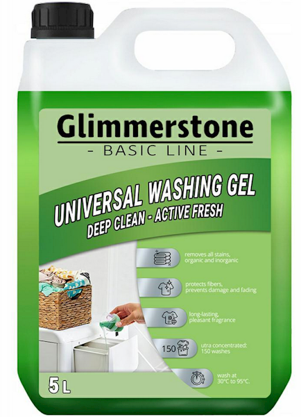 GLIMMERSTONE 5L ŻEL DO PRANIA UNIWERSALNY basic li