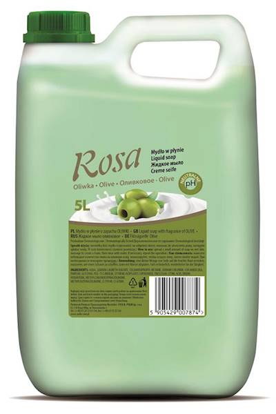 Rosa oliwkowe 5L Antybakteryjne mydło w płynie 