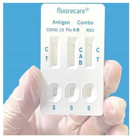 1x TEST FLUORECARE RSV + COVID + grypa A/B