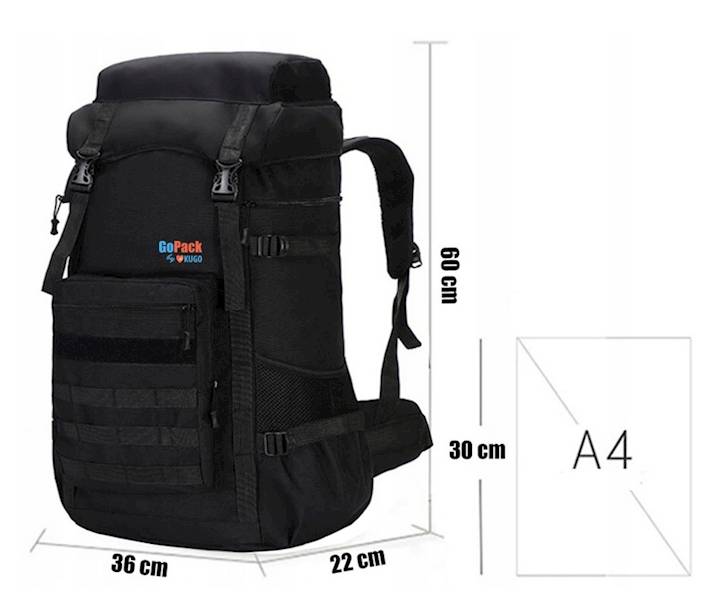 Plecak ewakuacyjny GOPACK MAX 220 w 1 przetrwanie