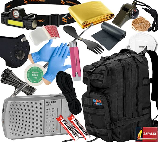 Plecak ewakuacyjny 17w1 GOPACK XVII RCB ratunkowy