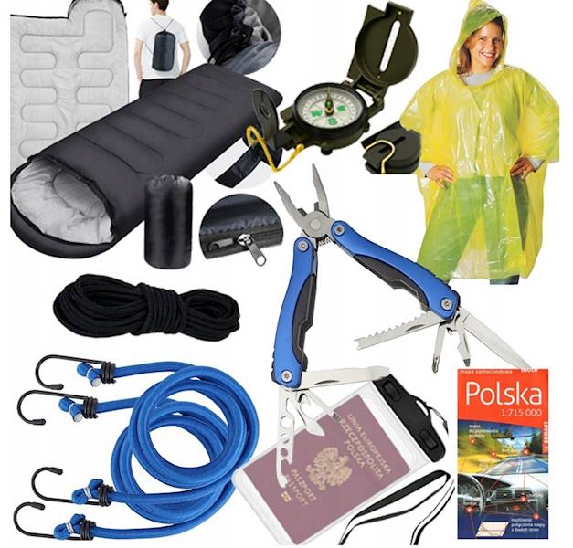 Plecak ewakuacyjny RCB  GOPACK 90w1 z wyposażeniem