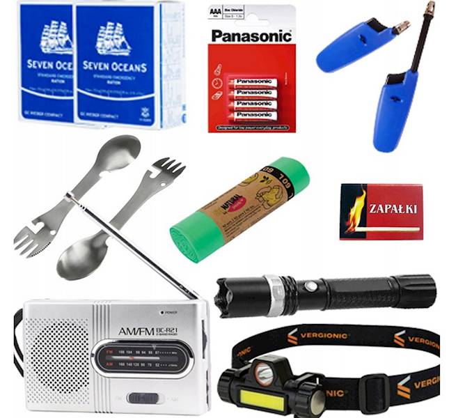 Plecak ewakuacyjny RCB  GOPACK 90w1 z wyposażeniem