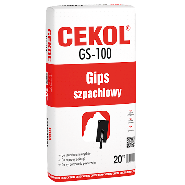 CEKOL GS-100-20  GIPS SZPACHLOWY  20 KG