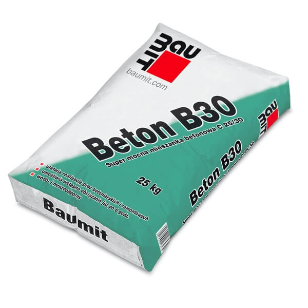 BAUMIT B30 BETON SUPERMOCNA MIESZANKA 25KG