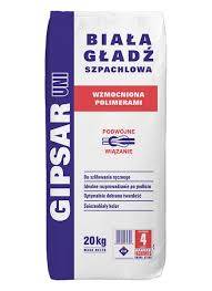 AT GIPSAR PLUS Gładź gipsowa 20kg