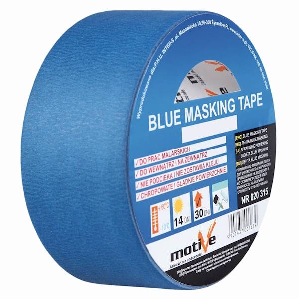 MOT BLUE MASKING TAPE 25mm/50m