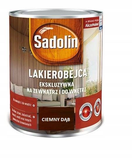 SADOLIN LAKIEROBEJCA EKSKLUZYWNA 0,75 L CIEMNY DĄB